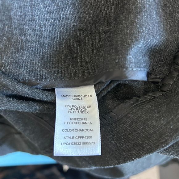 Catherine Malandrino Moto Jacket Size XXL Gray Knit Asymmetric Zipper Layering - Picture 7 of 8